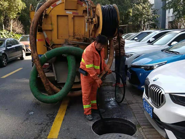 余江排污管道清淤